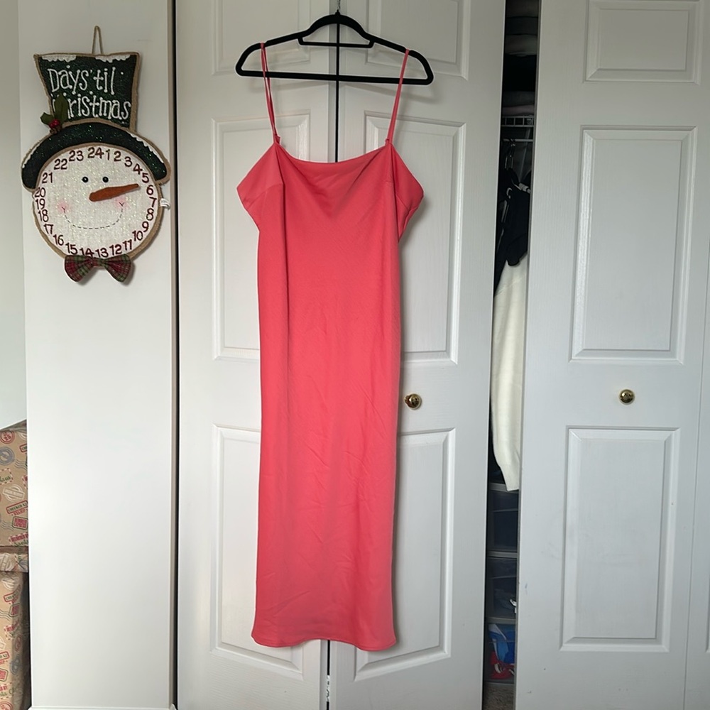 Target (a new day) maxi silk slip dress